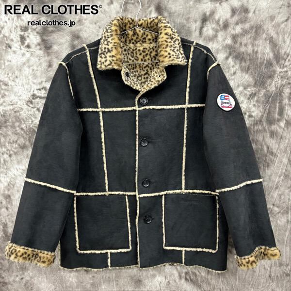 Supreme 19ssレオパードリバーシブルコート　S Supreme/シュプリーム【19SS】Reversible Faux Suede Leopard Coat