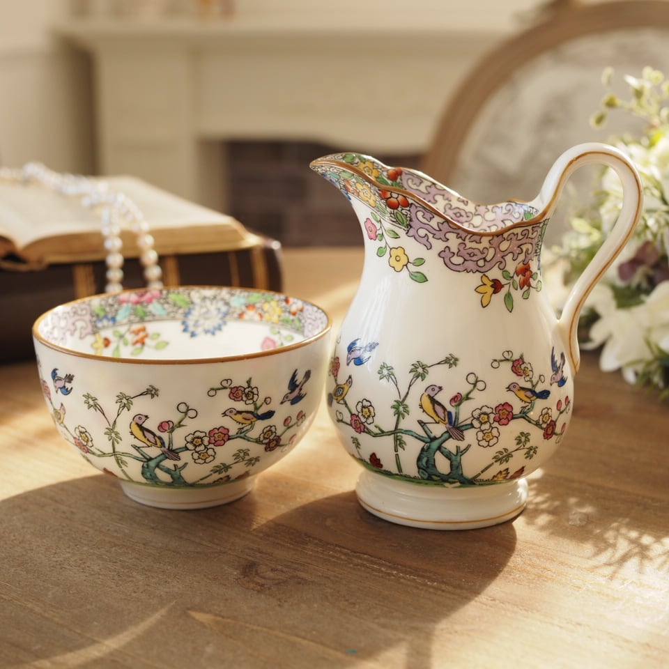 ミントン　金彩　ローコンポート ミントン | antique FEELPORT アンティーク食器の専門店