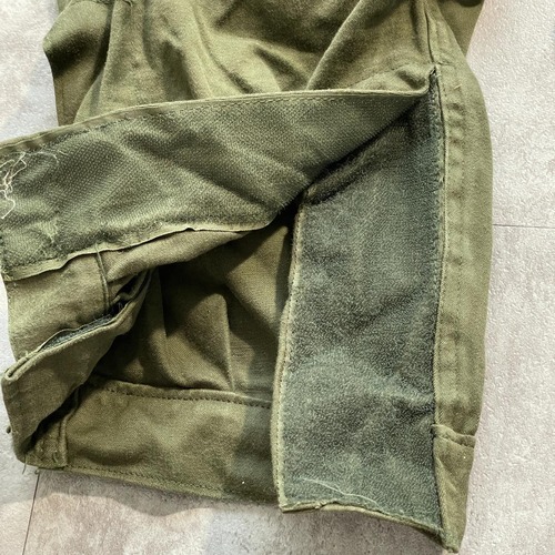70-80s ベルギー軍 実物 m64 非対称ポケット 2D w30 詳細写真6