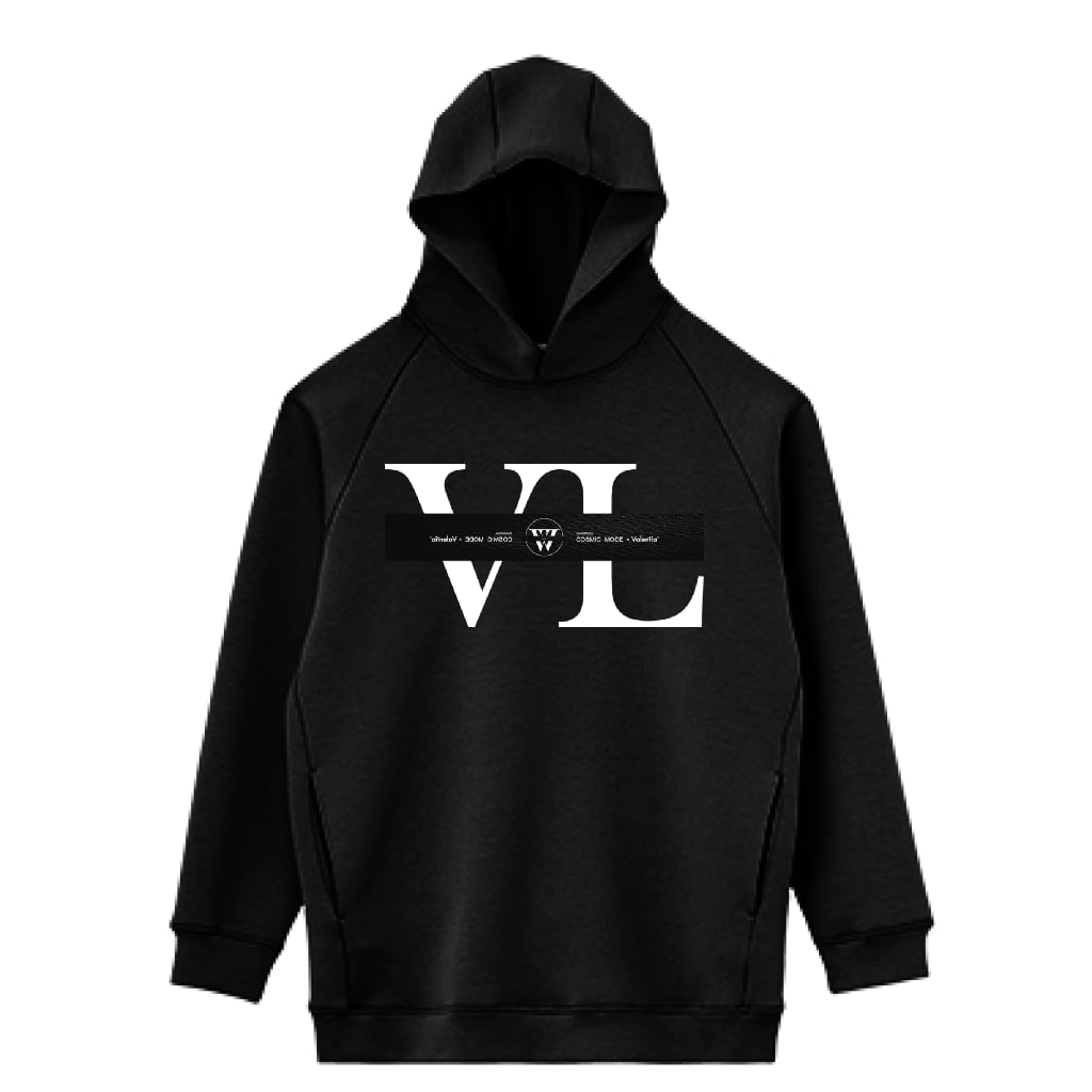 LIFEMAX 10oz ドライストレッチプルオーバーパーカー（両面印刷）