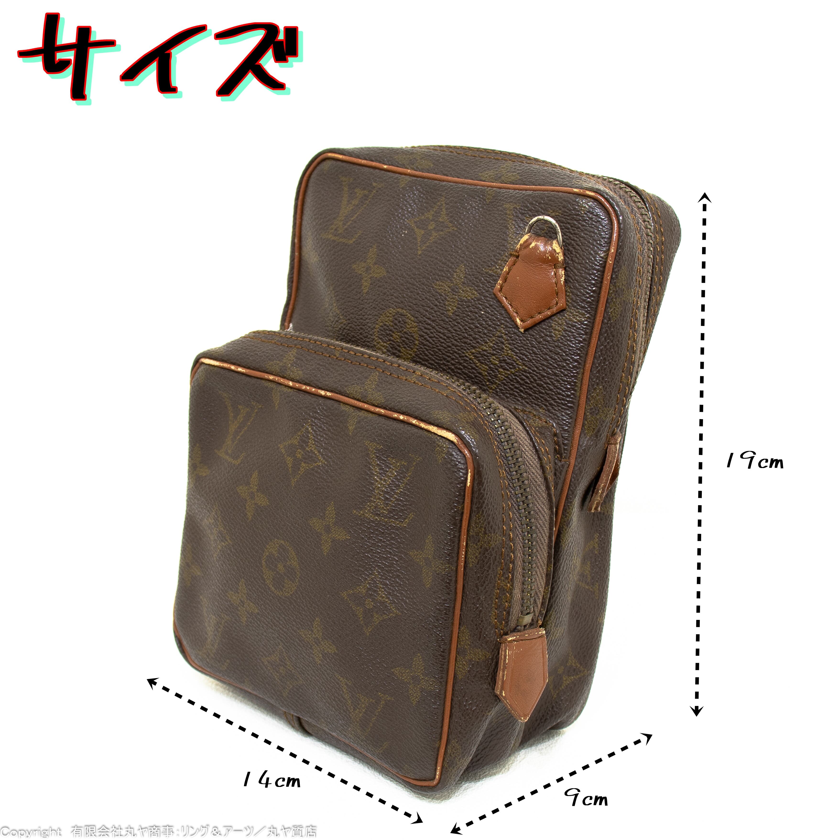 LOUIS VUITTON ルイ・ヴィトン ショルダーバッグ ミニ アマゾン 斜め掛け M45238 ゴールド金具 美品  51383