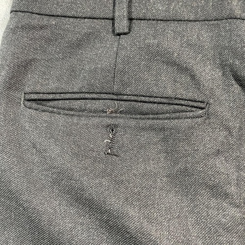 90s YVES SAINT LAURENT black slacks 詳細写真15