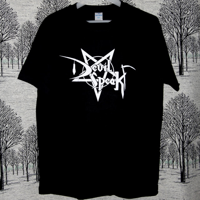 DEVILSPEAK『ロゴ』T-SHIRT Black M