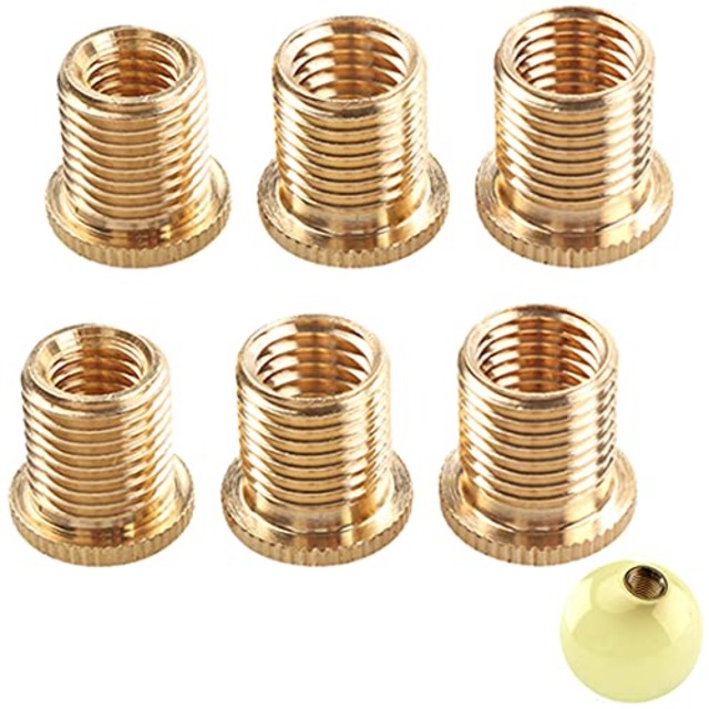 6個入 シフトノブ アダプター 汎用 自動車シフト 交換用ネジ シフトレバー ネジ ルミニウム合金材質 ギアスティックノブ スレッド スクリュー アダプター リテーナー ほとんどの車のシフトノブに適していますM10x1.25 M10x1.5 M8x1.25