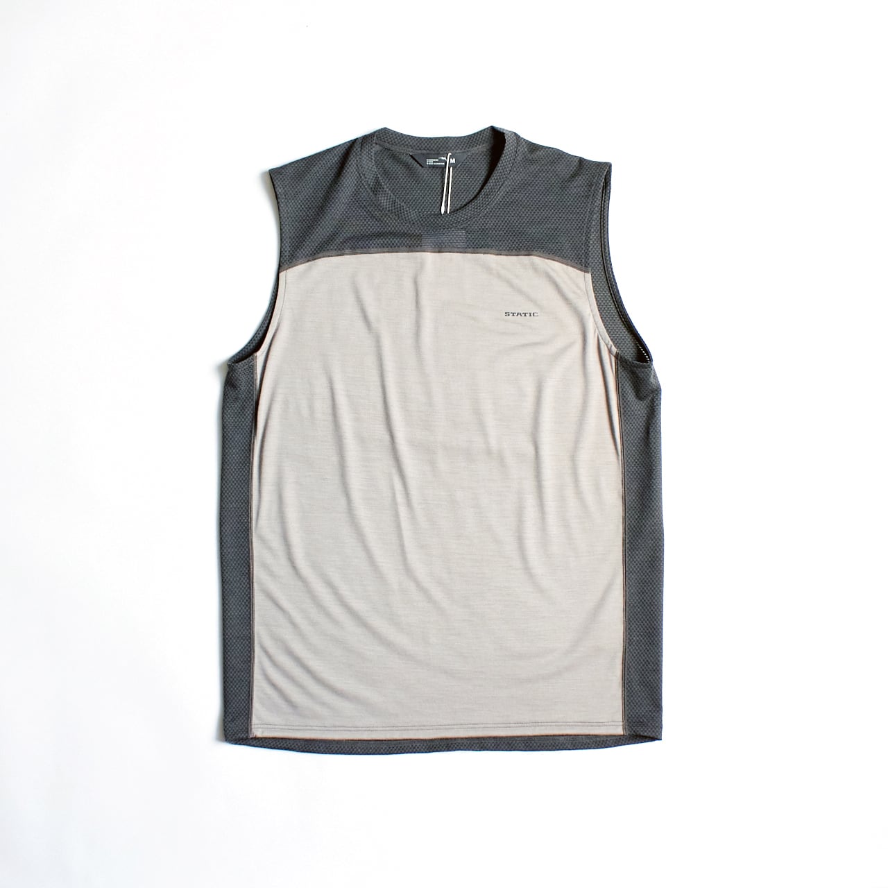 STATIC(スタティック)CHORD WOOL SLEEVELESS -Teak コードウールスリーブレス メンズ・ユニセックス