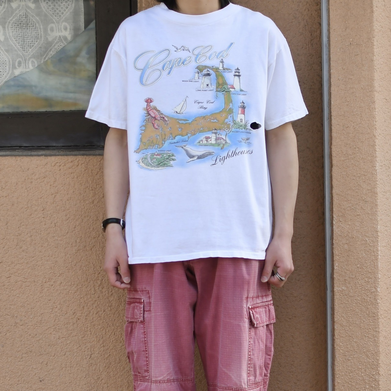 99's cape cod souvenir print tee