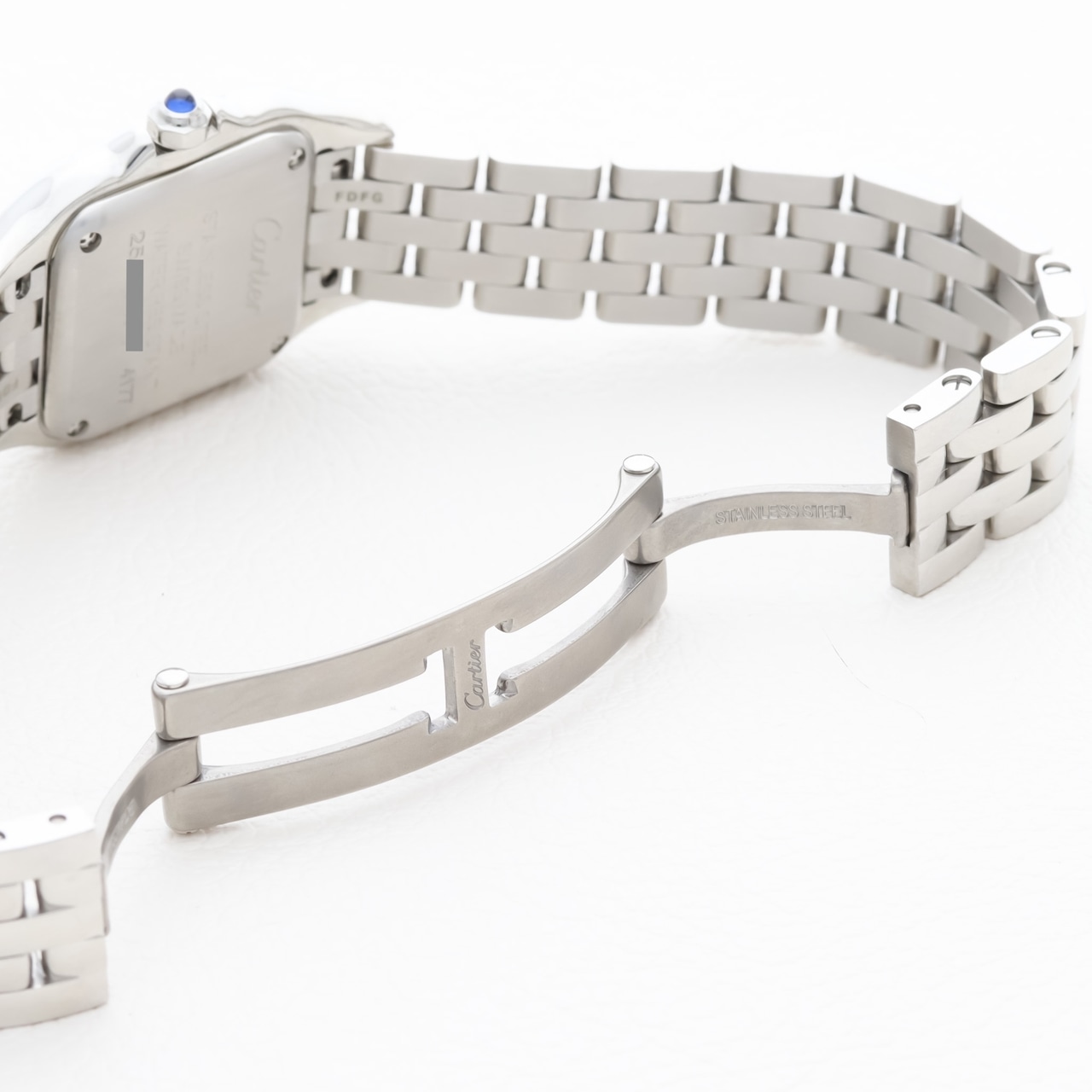 現行品 カルティエ パンテール SM ステンレス ダイヤモンド