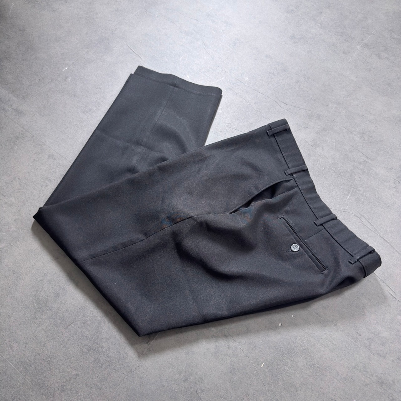 90s Levi's ACTION SLACKS BLACK made in USA W38L30 - 1