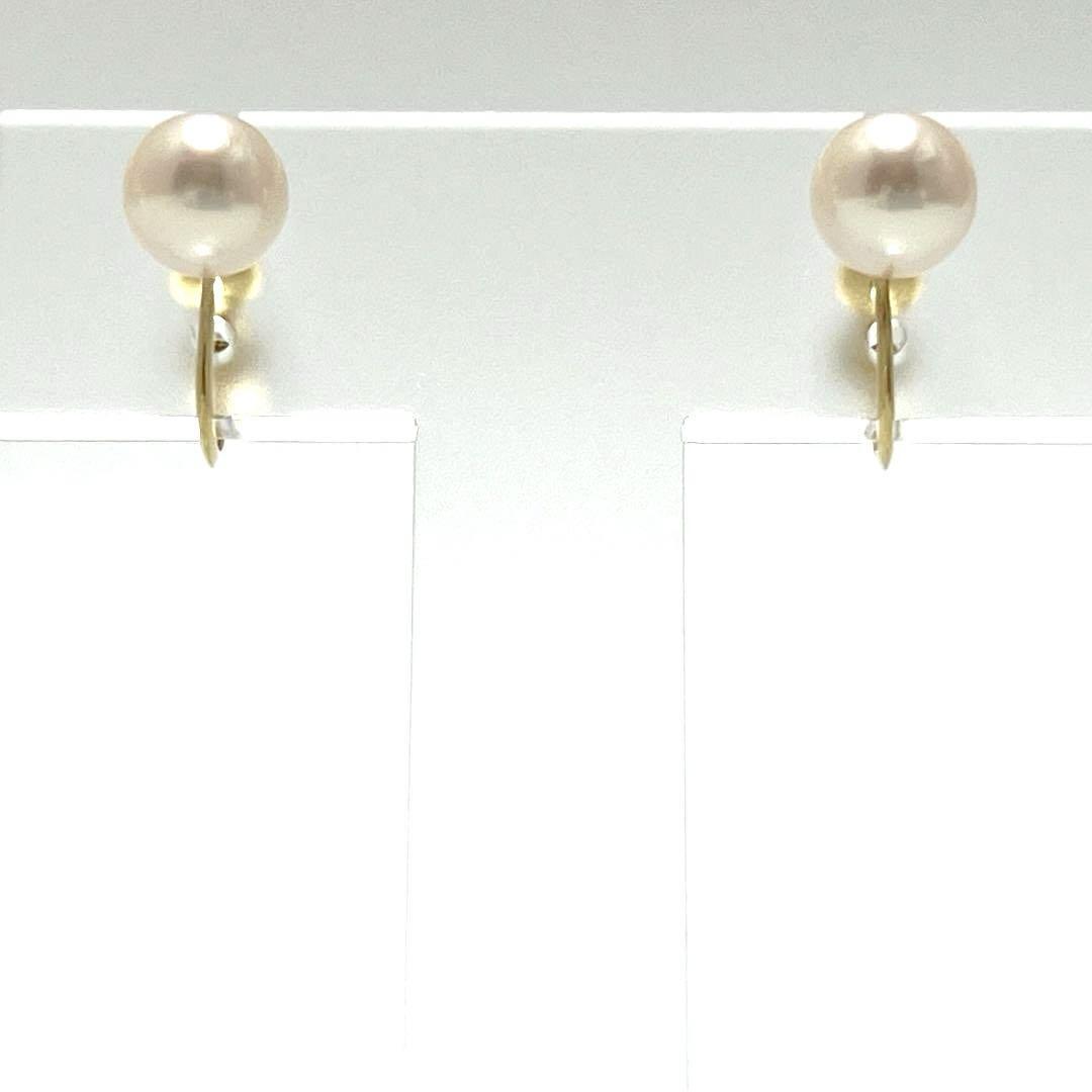 美品】タサキ TASAKI レディース イヤリング 真珠 K18 ゴールド 一粒 