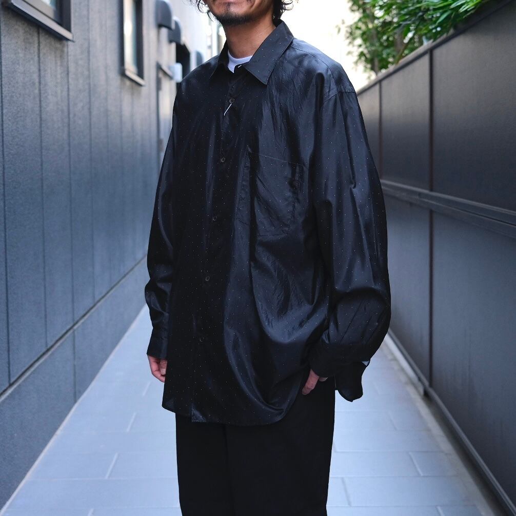 COMOLI コモリ シルクドット コモリシャツ サイズ2 COMOLI (コモリ) シルクドット コモリシャツ [DOT]