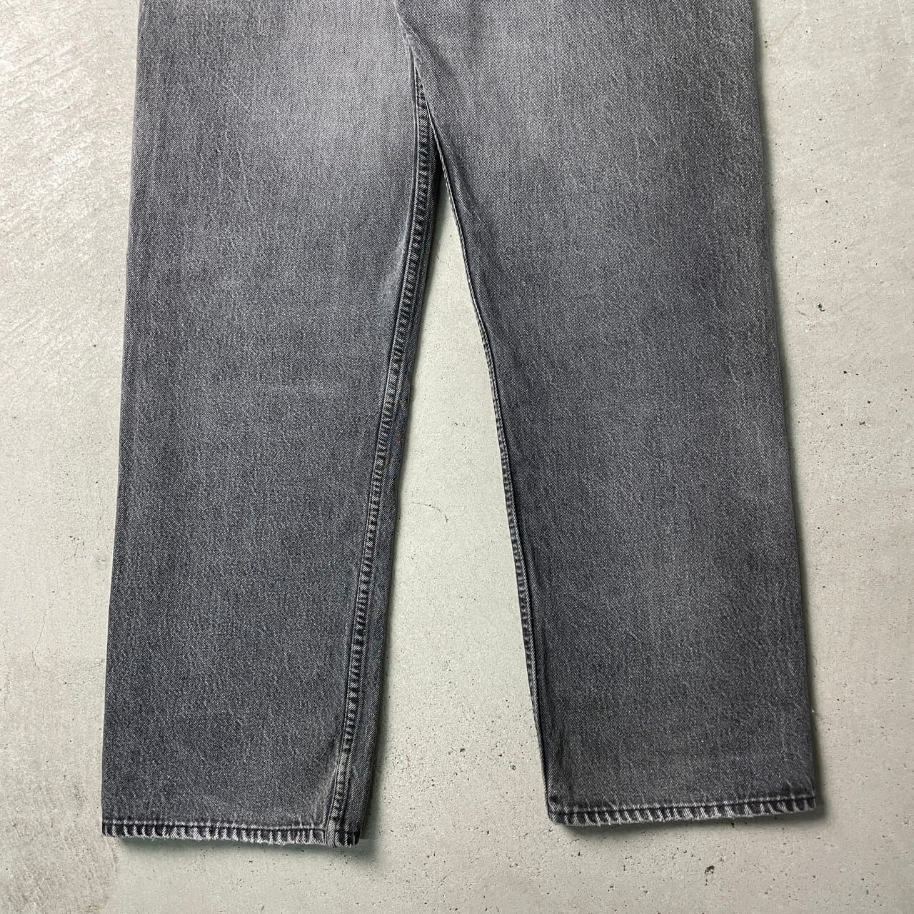 90年代 英国製 Levi's ユーロリーバイス 501 ブラックデニムパンツ