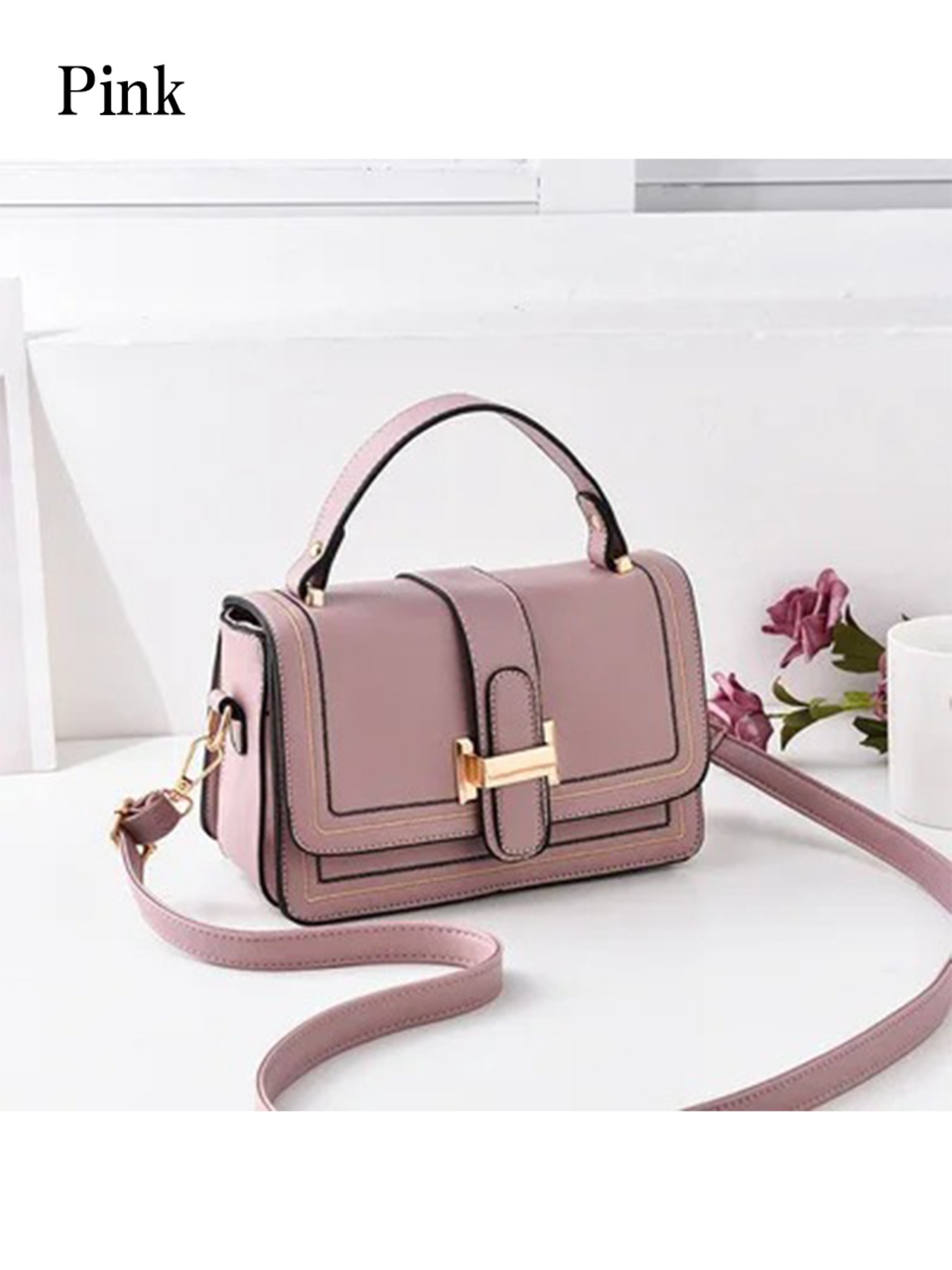 【0279】Stitch Mini Square Shoulder Hand Bag