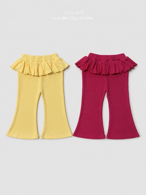 U.EO［取寄］sweetie frill flare pants 26autumn