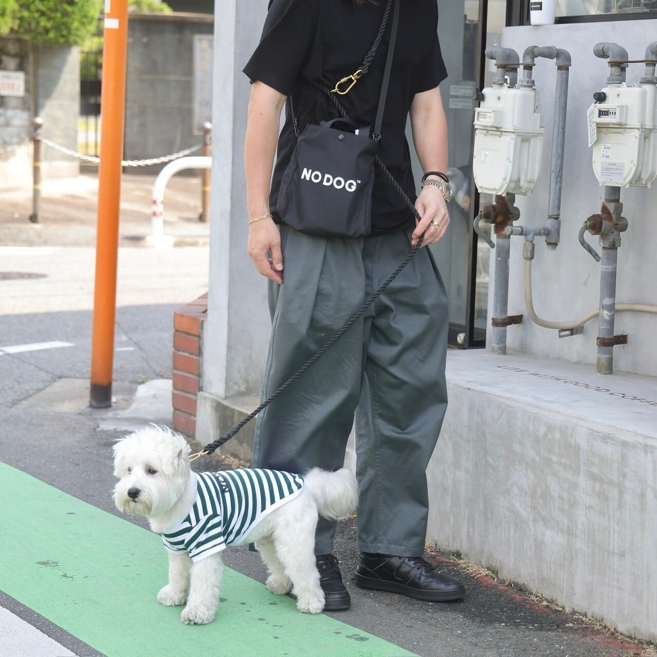 NO DOG 2WAY MINI TOTE BAG XS SIZE | NO COFFEE NO DOG 2WAY MINI TOTE BAG XS SIZE | NO COFFEE