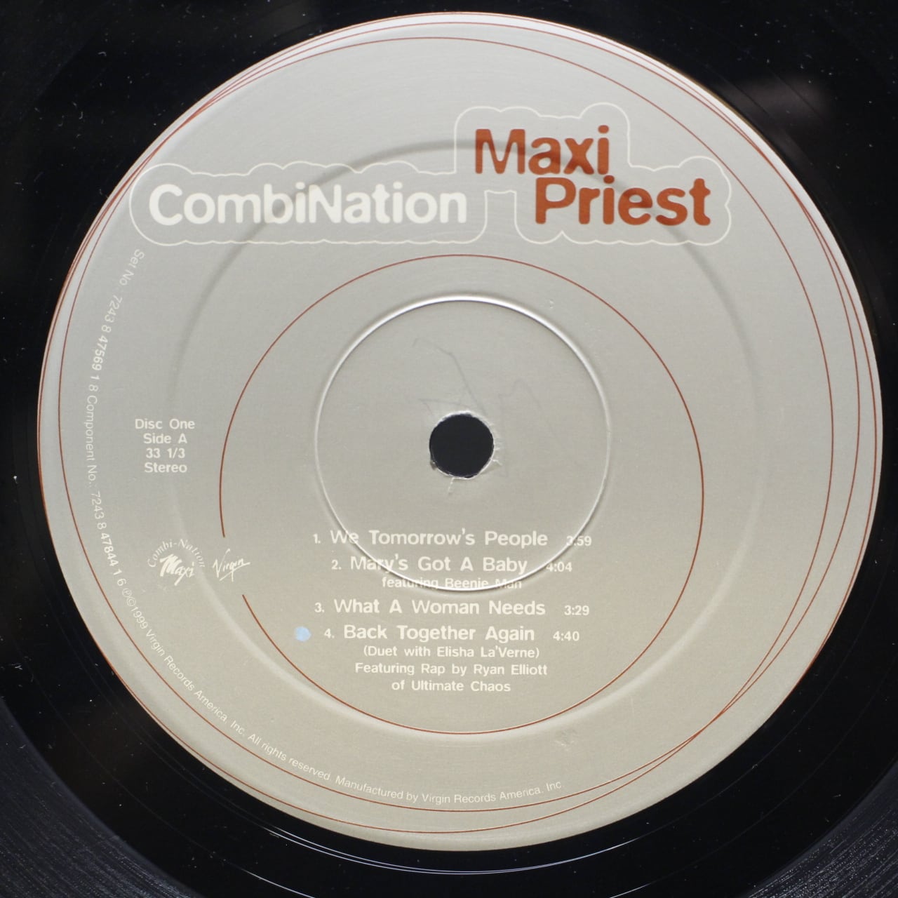 Maxi Priest / Combination [7243 8 47569 1 8] | MOKUME RECORDS