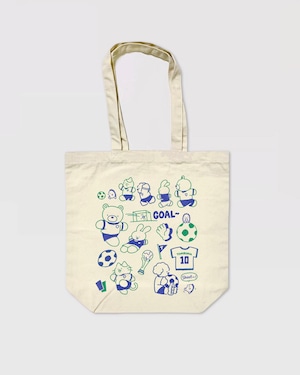 Our soccer team Tote bag Natural