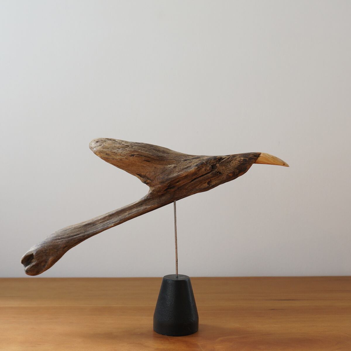 流木の鳥 C / 針原修 × 南部鉄器 | Houm Base