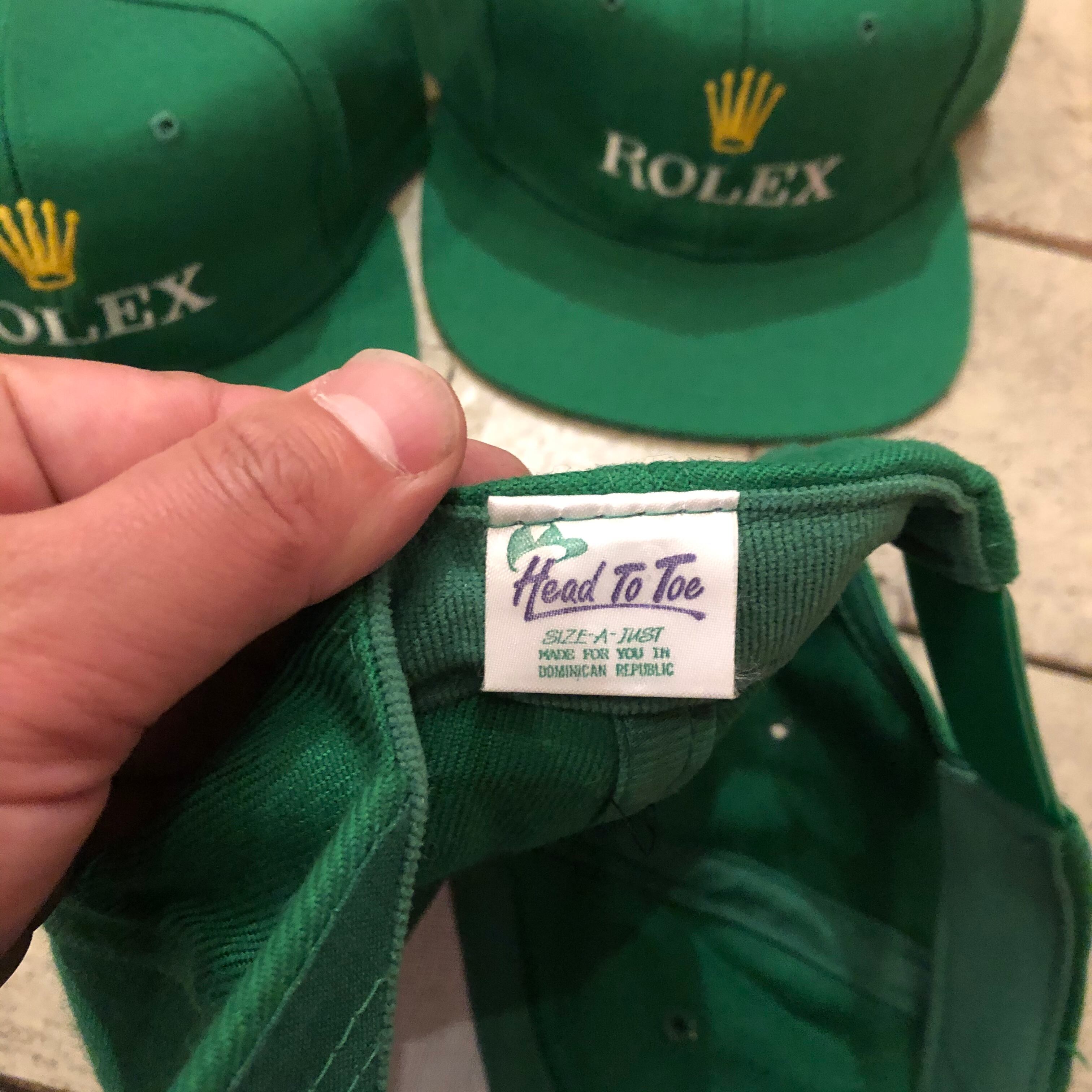 デッドストック ロレックス Rolex スナップバッグ キャップ cap