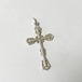 Old Euro 925 Sterling Silver Crucifix Cross Pendant Top From Hungary