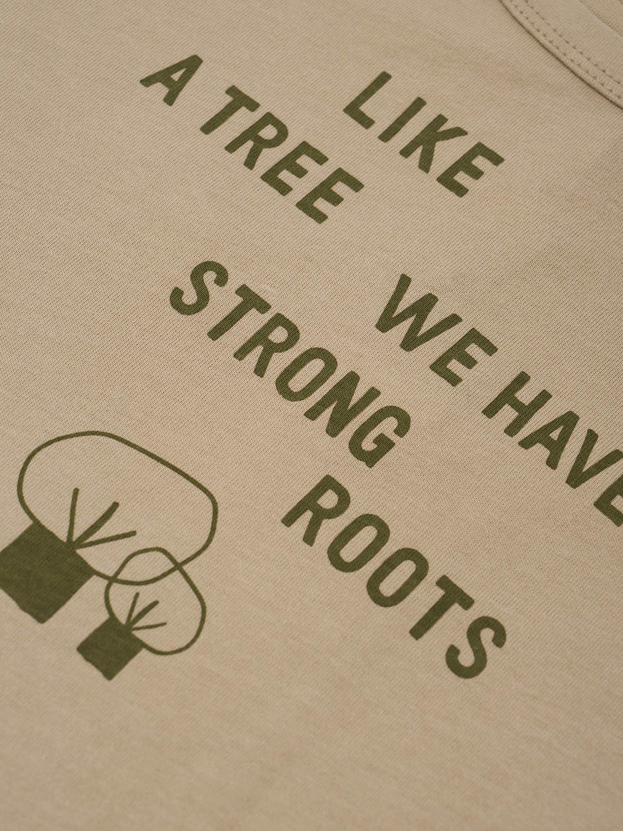 ORGANIC ZOO Strong Roots Long Sleeve T-Shirt GOTS