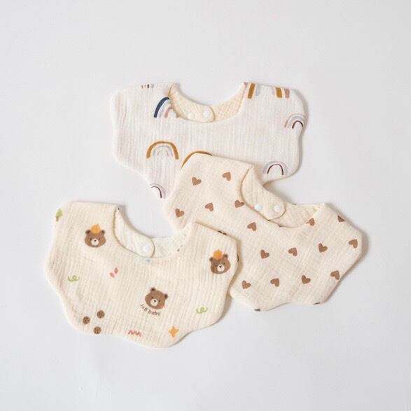 13種類から選べる3点セット ベビースタイ