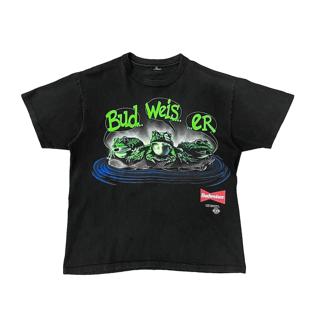 BUDWEISER 3 FROGS YOUR OR MINE ? TEE FIT LIKE XL KD4271