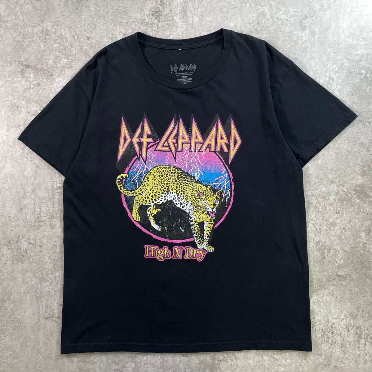 DEF LEPPARD デフレパード バンドTシャツ バンT メンズM相当 古着
