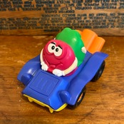 M&M's フィギュア バーガーキング グリーン レッド ミールトイ スポーツカー ミニカー おもちゃ MU-295