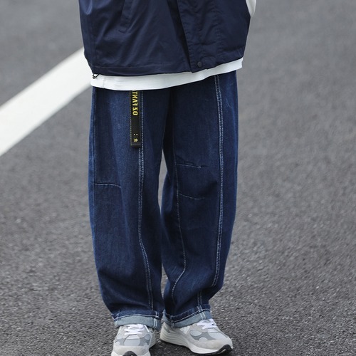 Loose Straight Wide-Legged Denim Pants(ルーズ ストレート ワイド レッグ デニム パンツ)