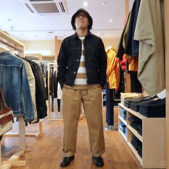 AUBERGE/オーベルジュ CC.BAGS ワイドワークパンツ | Denim Cellar.
