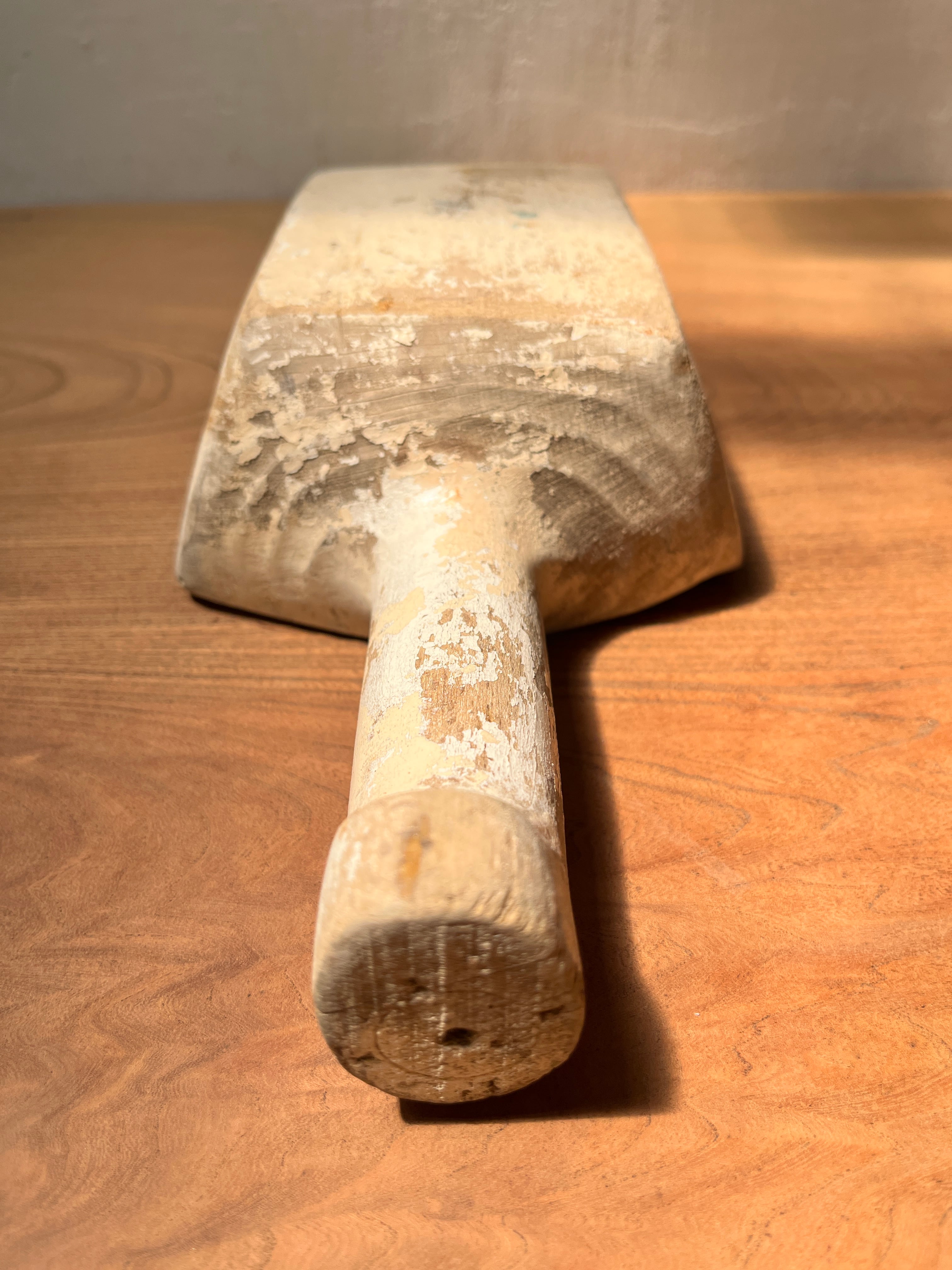 Wooden scoop France＜木製スコップ・フランスアンティーク・木製道具