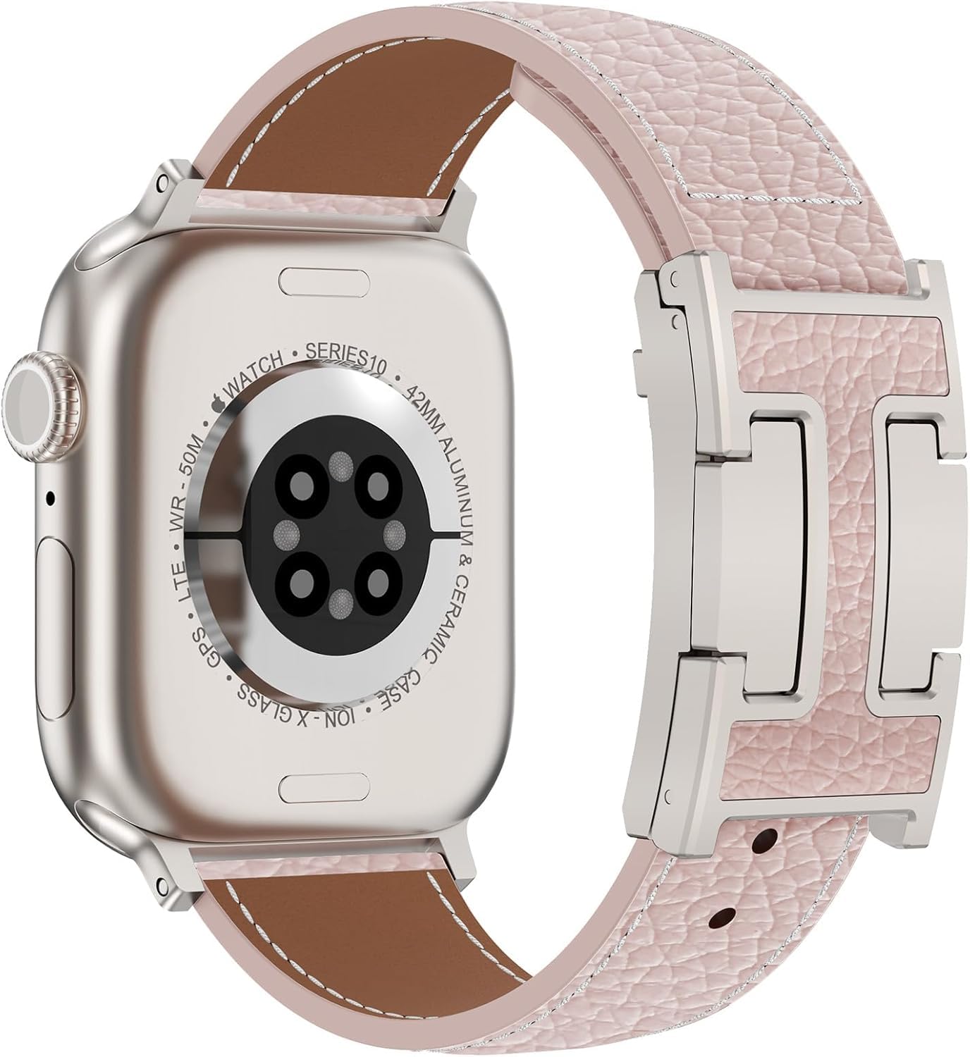 【在庫処分】2025革新デザイン For Apple Watch バンド 本革 レディース H型バックル Apple Watch Ultra3/Ultra2 Series11/10/9/8/7/6/5/4/3/2/1/SE レザー交換ベルト 可愛い オシャレ アップルウォッチ バンド 女性向け iWatch 38mm 40mm 41mm 42mm 44mm 45mm 46mm 49mmに対応