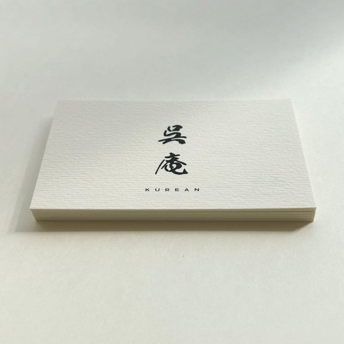 名刺　ショップカード　印刷　和風【n-019】