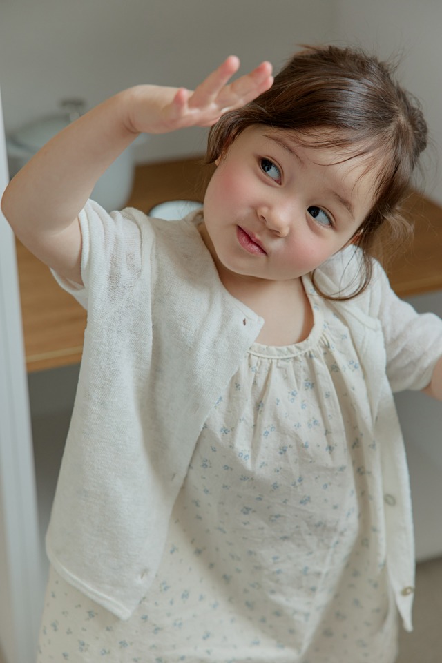 [予約][送料無料]≪ONU≫Knit Short Sleeve Cardigan 37