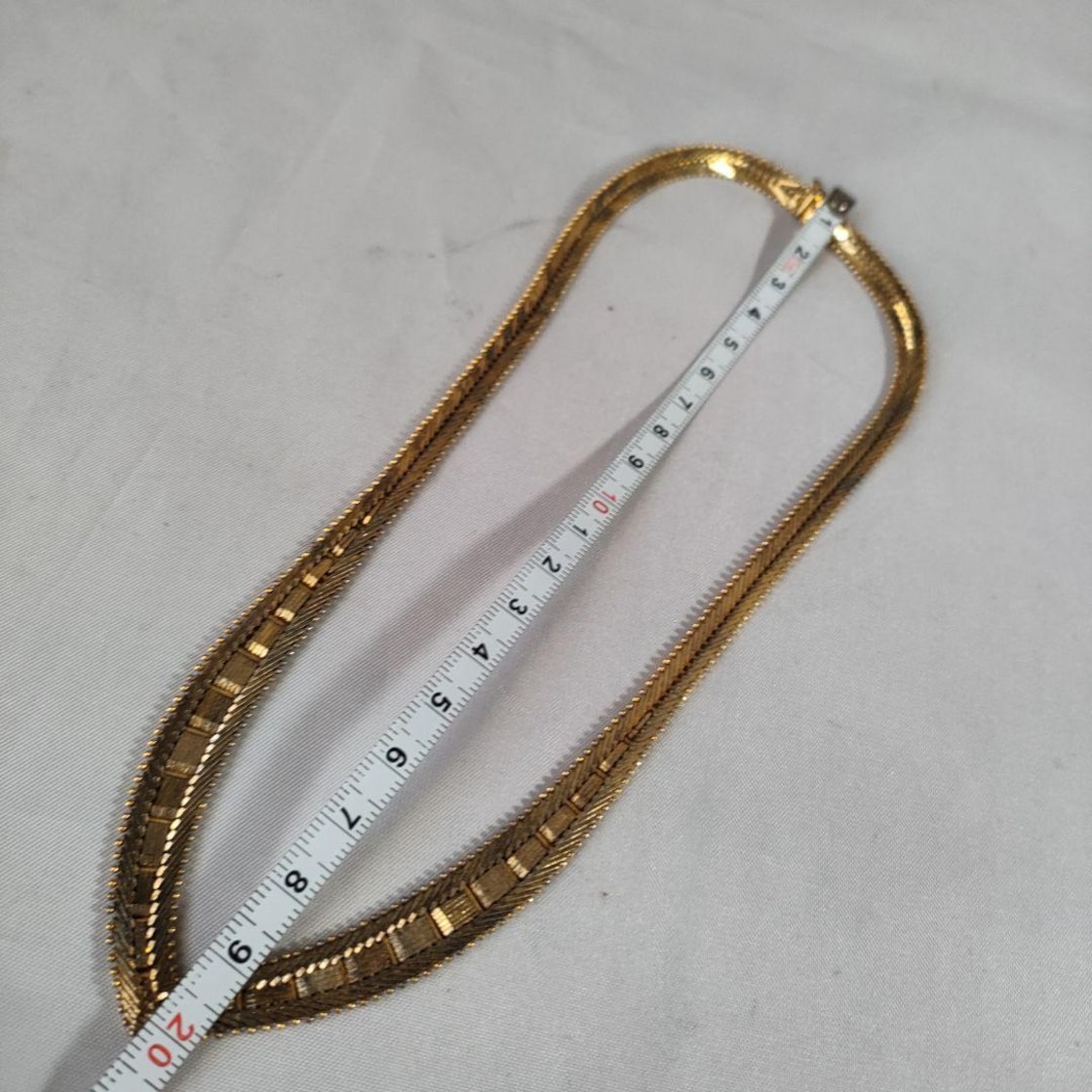 ひ577 超美品 MILOR ITALY sv925 ゴールド ネックレス | Pay ID