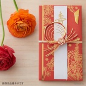 マルアイ 祝儀袋 結婚式 デザイン 洋風 百花 金封 クリーム 1枚 キ8C