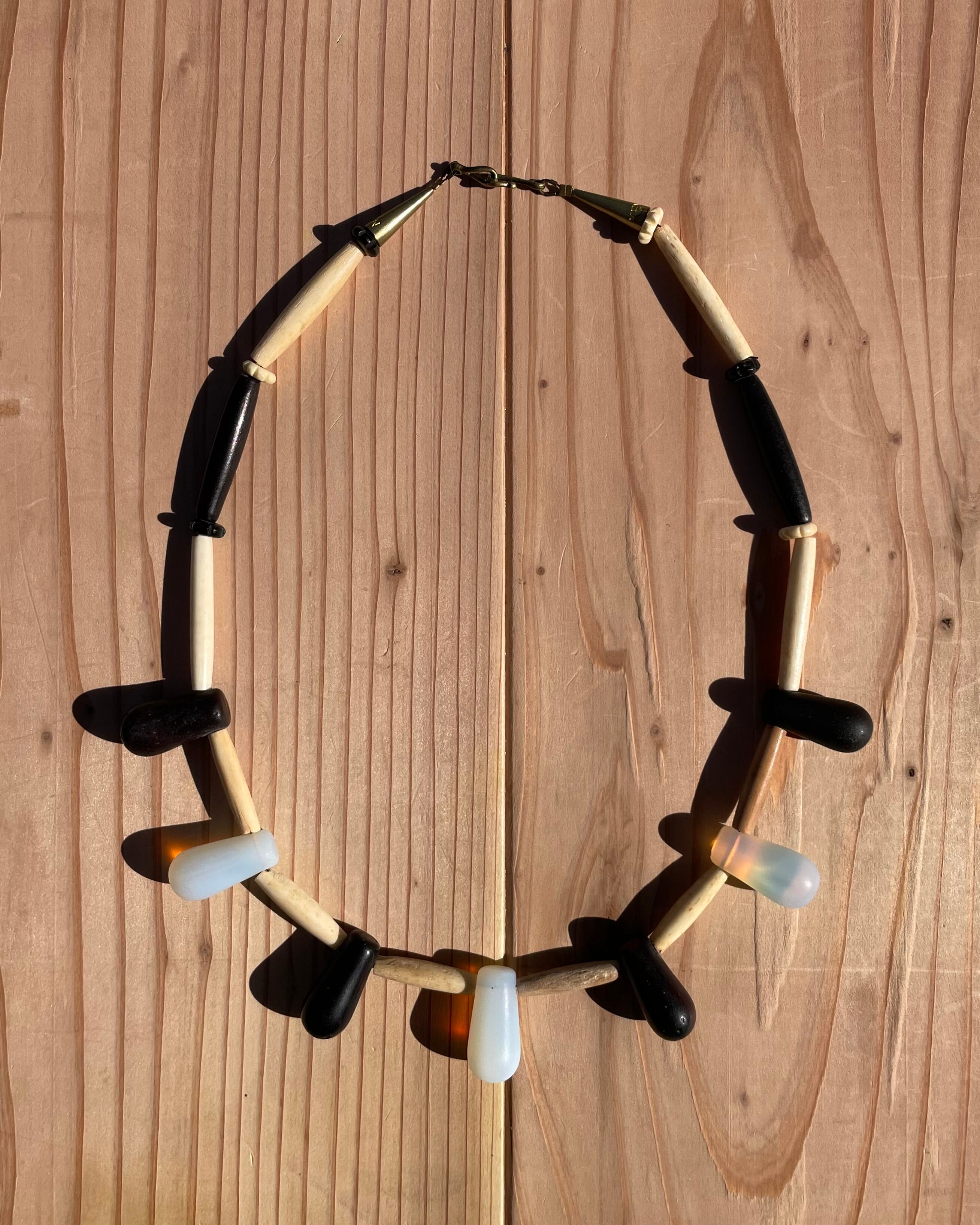 【ケンジン】ビンテージ ガラスビーズ ネックレス/VINTAGE GLASS BEADS NECKLACE "KENZIN"