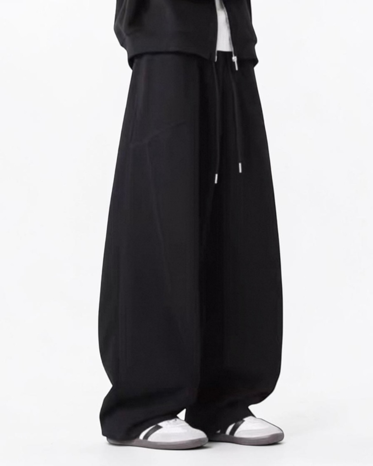 Soft Wide Sweat Pants（100％/40％/10％）
