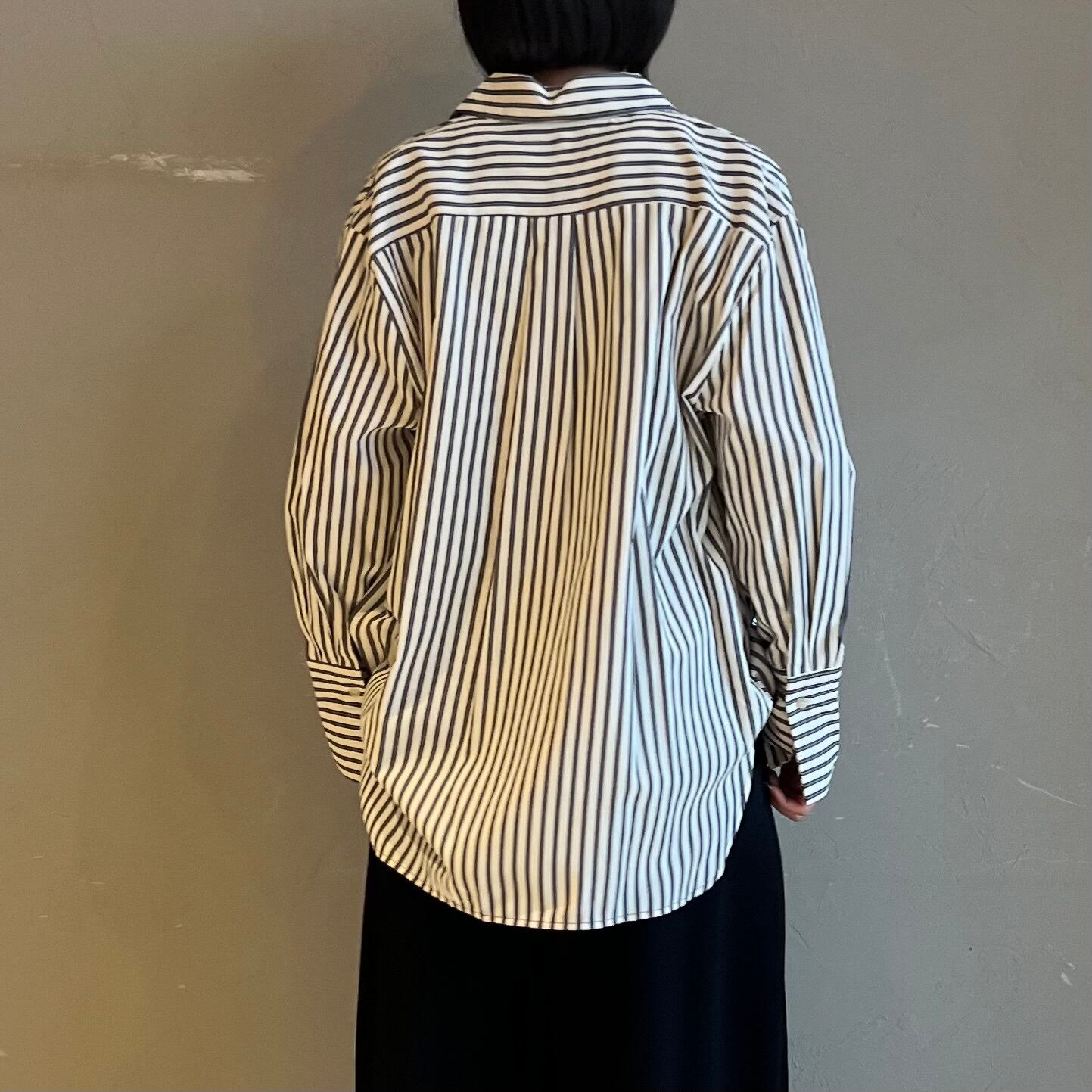 Wジップストライプシャツ | valance 福井｜レディース セレクト