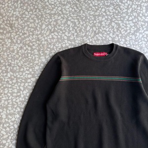 Supreme / 00's- Logo Thick Sweater GUCCI parody size M