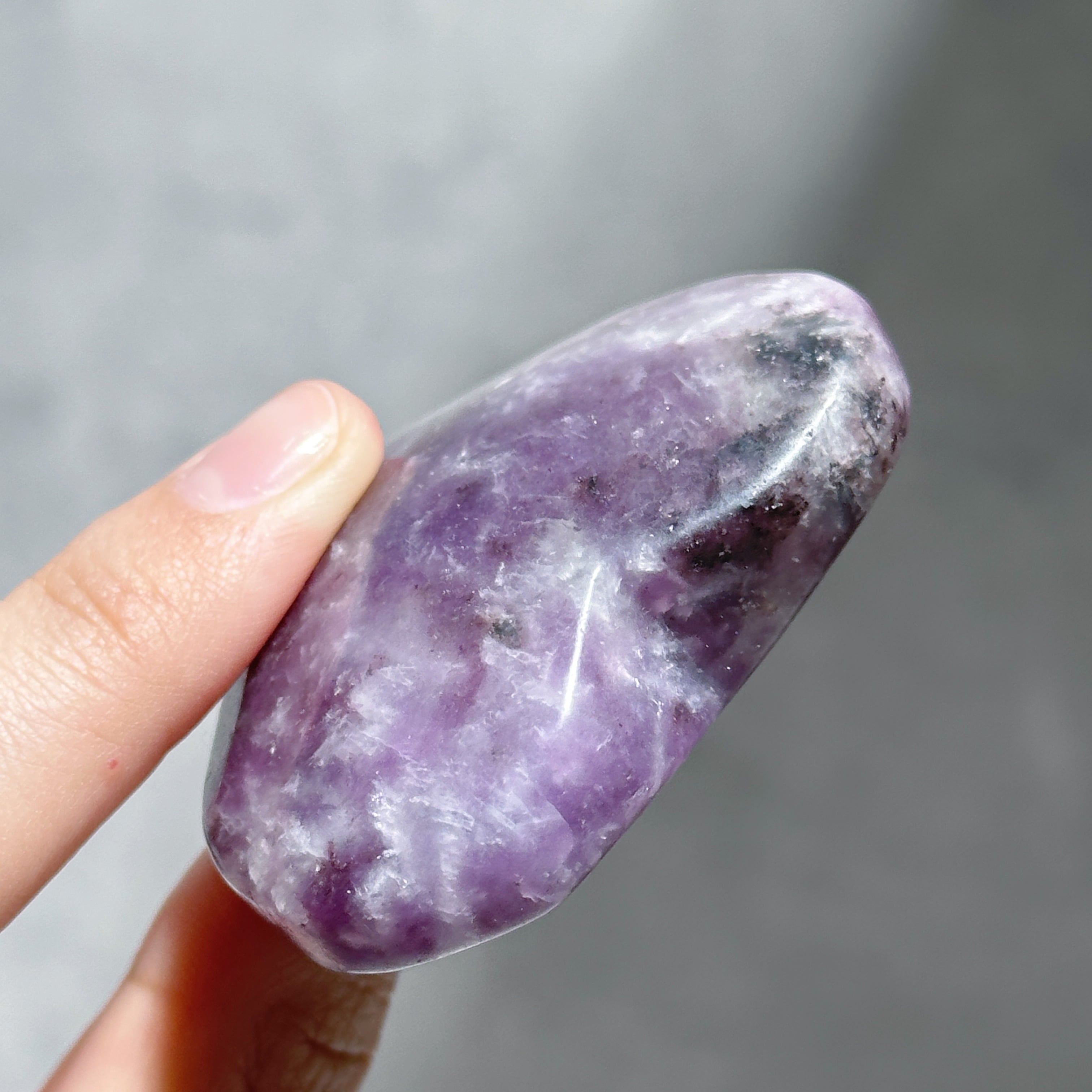 レピドライト ハート41◇Lepidolite◇天然石・鉱物・パワーストーン