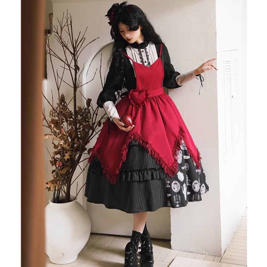 ロリータファッション通販 SEASONZ ゴスロリ ブラウス 長袖