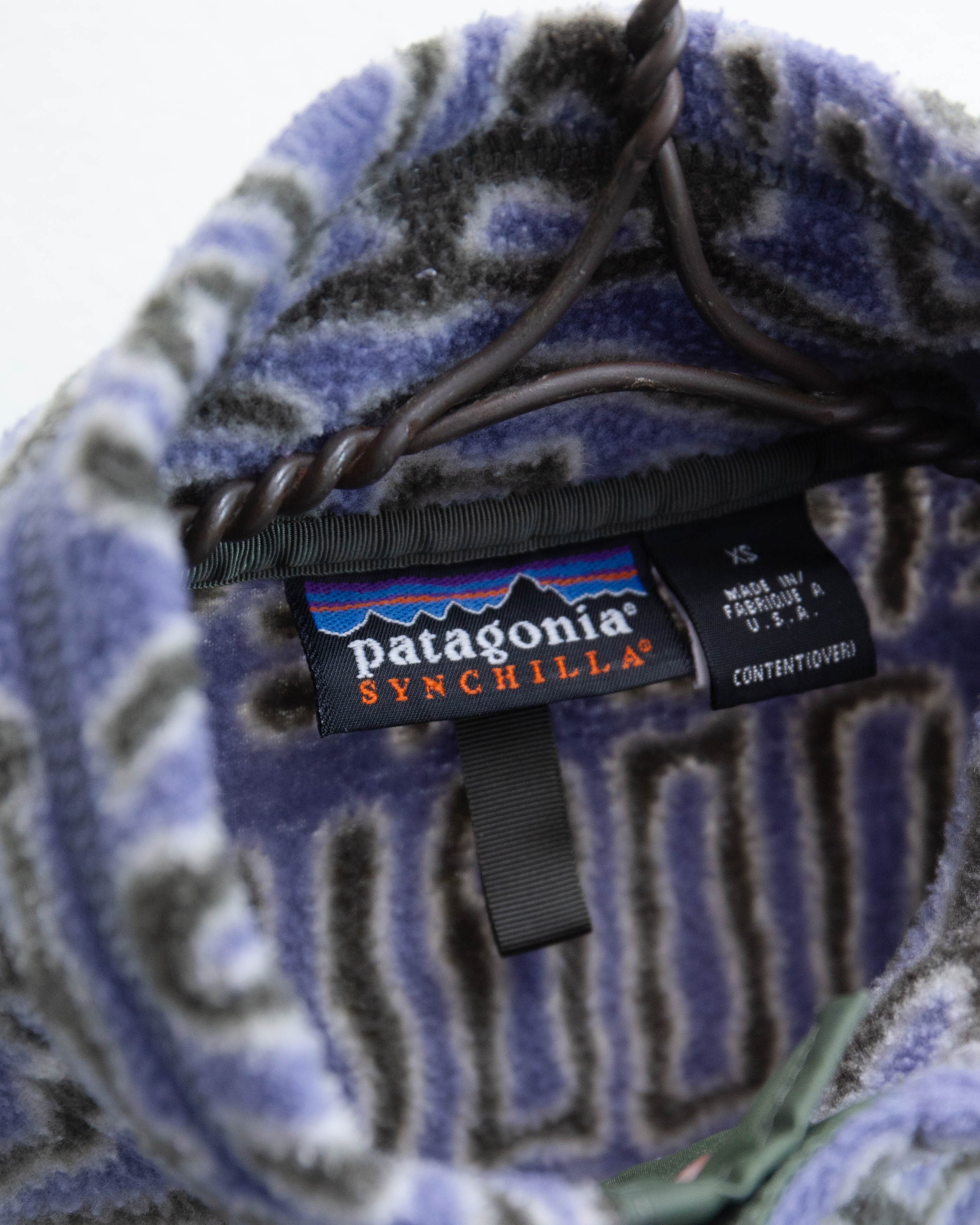 1990s Patagonia - Synchilla snap-T pullover “Switchback