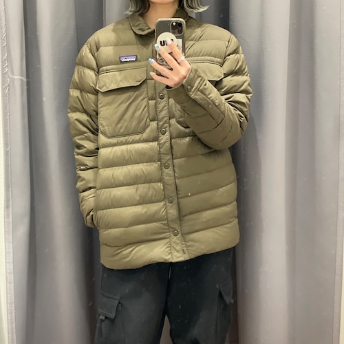 patagonia used down jacket SIZE:M