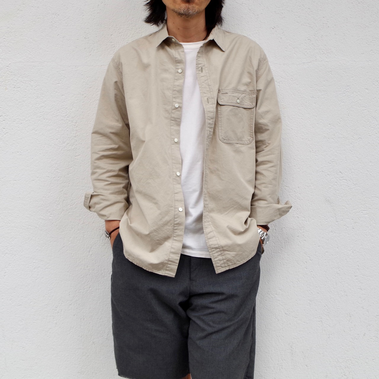 HATSKI Flap Pocket Work Shirt