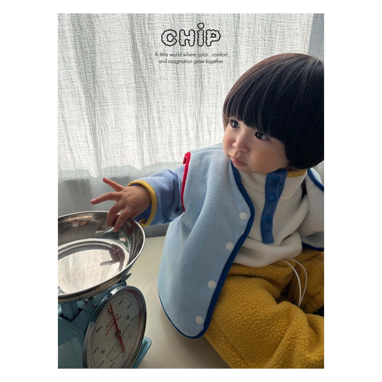【取寄】CHIP ボア ベスト|冬服|韓国子供服