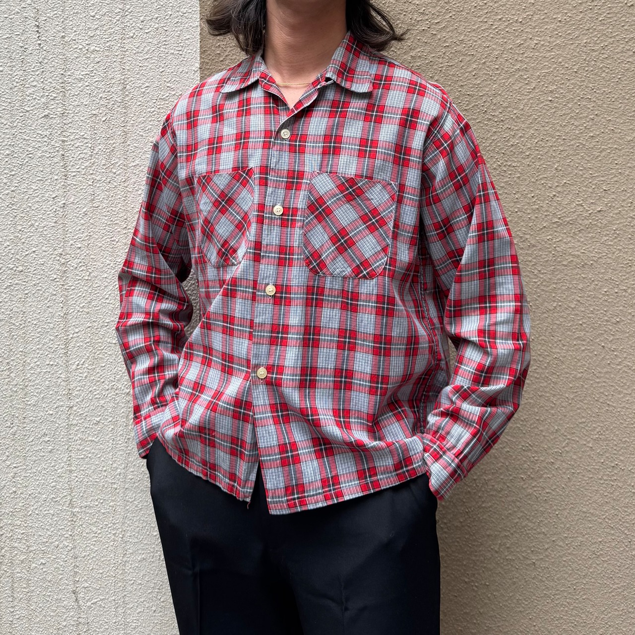 PENNEY'S TOWNCRAFT CHECK SHIRT