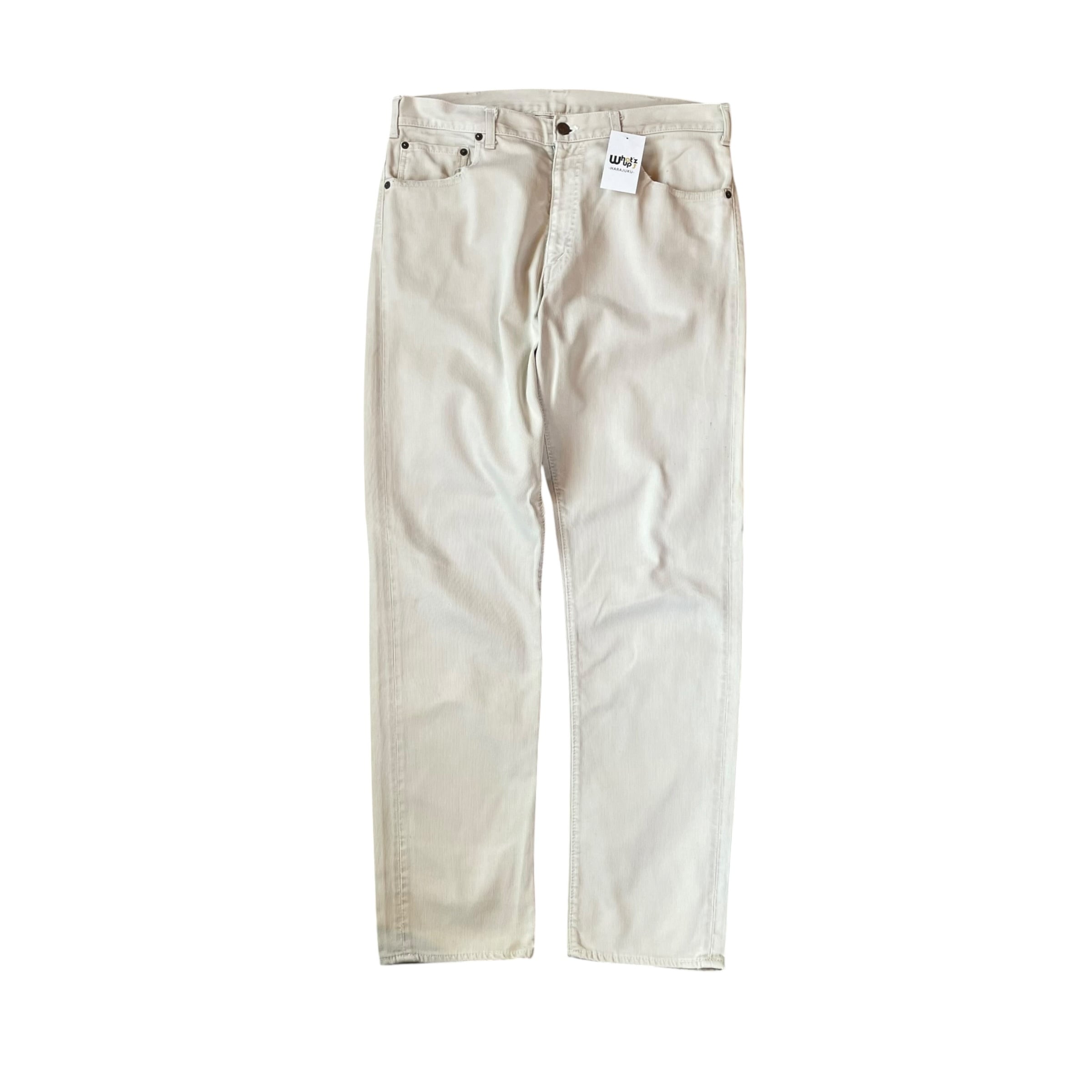 1960s Levi's 911B BIG E White Pique Pant