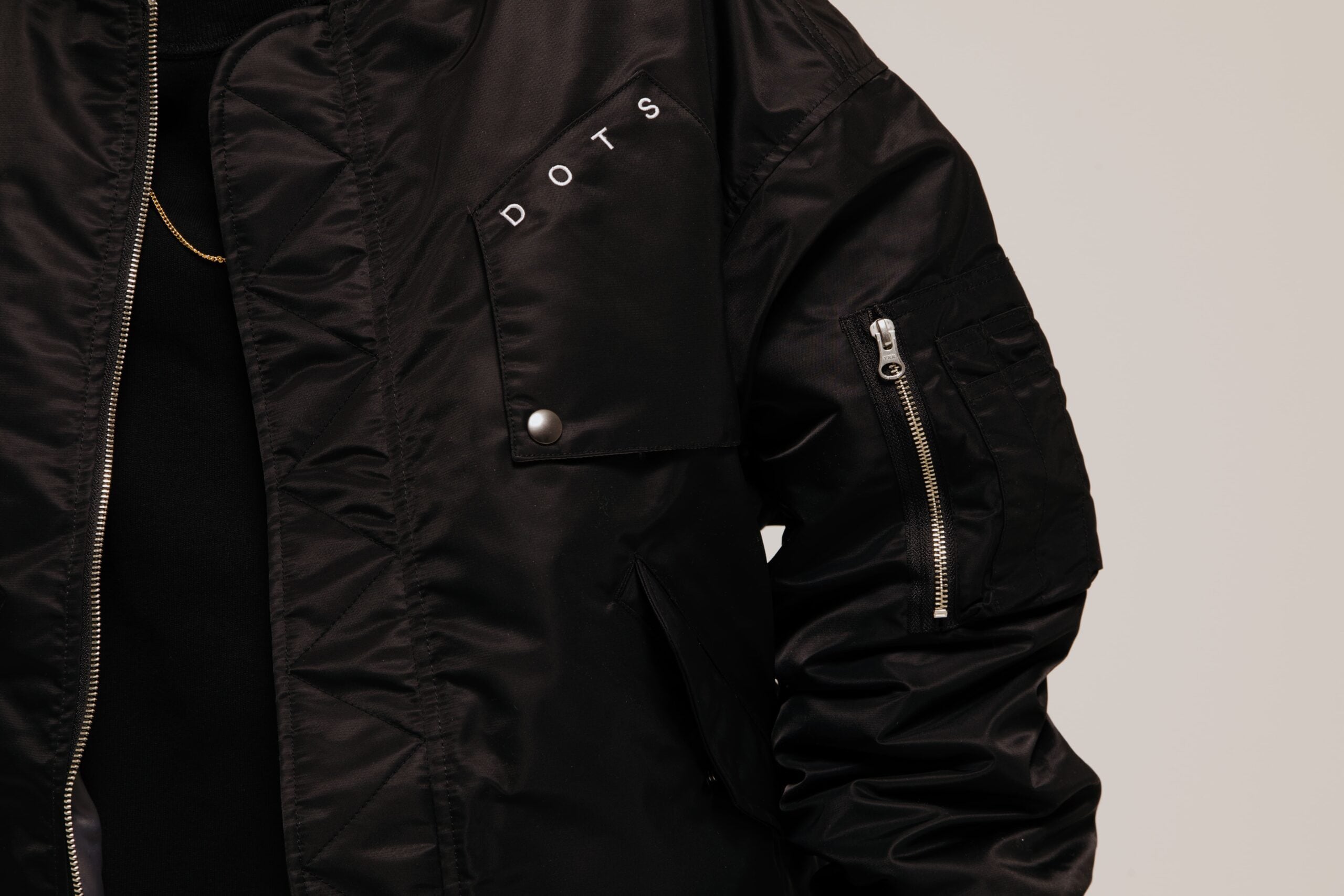 なるみDOTS COLLECTIVE MA1 JACKETサイズ1 365b8192a6979e67dc514074da251e