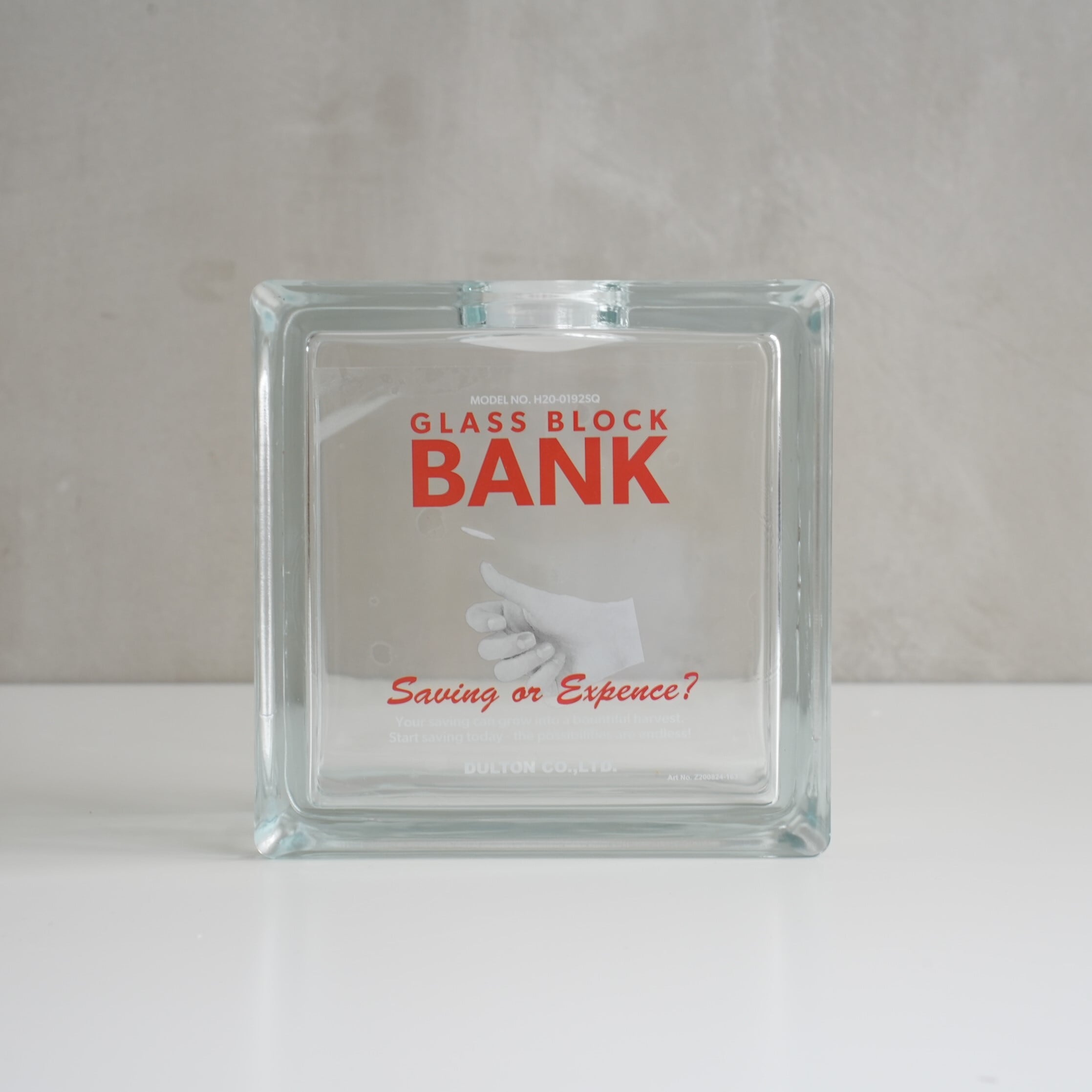 GLASS BLOCK BANK SQUARE LAND Lifestyle Shop